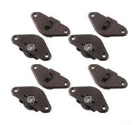 Set di 4 rulli per porte scorrevoli con ruote in nylon resistenti e altezza regolabile per funzionamento silenzioso di porte scorrevoli, adatto per vari usi di mobili (A)