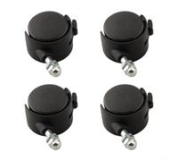 Set di 4 ruote di ricambio per scaldabagno elettrico compatibile con modelli Midea progettate per movimenti fluidi (con freno)
