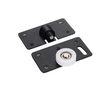 Set di 4 ruote for ante scorrevoli in ferro for armadio, cassetti, puleggia, 3,3 x 1,8 x 0,1 pollici