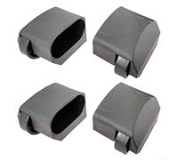 Set di 4 ruote girevoli per bici da interno per una facile mobilità e stabilità, set di 4 ruote per cyclette fisse (un set)