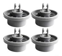 Set di 4 ruote inferiori per scolapiatti 165314 per lavastoviglie Bosch e compatibili 00420198