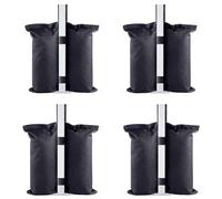 Set di 4 sacchetti di sabbia sacchi di peso,peso bandiera sacchi di sabbia,14kgpavillon sacchi di sabbia taglia L,per padiglione di reception,protezione contro le inondazioni