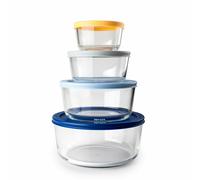 Set di 4 scatole porta pranzo Ibili 689200 Trasparente Plastica