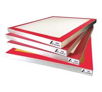 Set di 4 schermi setacciati a secco, 12x16 pollici in alluminio, 4 dimensioni maglia 60 90 110 200, Micron Equiv 250 165 150 75 Kief schermo, setaccio erba, accessori per la raccolta di erbe secche