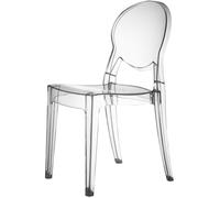 Sedia Igloo Chair in Policarbonato Trasparente Scab Design Per cucina Soggiorno