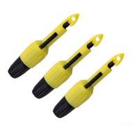 Set di 4 sonde per piercing a filo non distruttivo, 9,6 cm (C) | Jack in ottone e molle in acciaio, design sicuro per doppio morsetto a V, codifica colore rosso nero per polarità