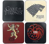 Set di 4 sottobicchieri "Game of Thrones"