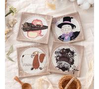 Set di 4 sottobicchieri Japan Studio Ghibli Howl's Moving Castle