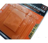 Set di 4 Spatole Raschietti in Plastica - Set di spatole giapponese indicati per Mastice e Anti Corrosive, Riempitivi, Leviganti, Flessibili e Resistenti agli acidi