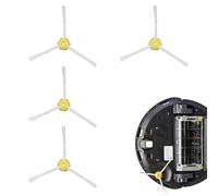 Set di 4 Spazzole di Sostituzione per iRobot Serie 600/700/800/900 - Spazzole Laterali in Nylon morbido e Duraturo - Compatible con 614, 675, 692, 677, 850, 860, 865, 870, 880, 885, 890,