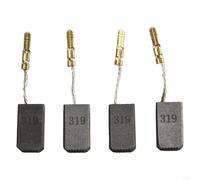 Set di 4 spazzole in carbone di ricambio per smerigliatrici angolari Metabo, per modelli W8-115, W8-125, W11-125, WE14-125, WE14-150, WEP14-150, QuickProtect, 316046800