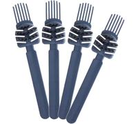 Set di 4 spazzole per la pulizia dei capelli, per viaggi e uso in salone, facili da trasportare, realizzate in robusto materiale PP e PBT, leggere e non facili da rompere o deformare