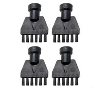 Set di 4 spazzole per pulitore a vapore in ottone per Kärcher per serie SC, robusta spazzola di pulizia in ABS per fughe, piastrelle, cucina e bagno, efficace contro lo sporco ostinato e il calcare (1