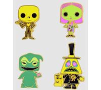 Set Di 4 Spille Neon Nere Del Nightmare Before Christmas