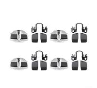Set di 4 stabilizzatori per porte MS30400001 per modelli Toyota, plastica resistente e materiale metallico, sostituzione diretta