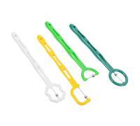 Set di 4 Strumenti per Esercizio Lingua in Acciaio Inox e Plastica | Allenamento Muscolare Orale, Routine di Training e Supporto a Esercizi Terapeutici, per Tutte le Età