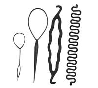 Set di 4 Strumenti per Lo Styling dei Capelli in Stile Francese, Kit per Capelli