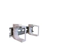 Set di 4 supporti adattatori per Shelly Dimmer 2 & Shelly RGBW 2 guide DIN Rail Bracket (35 mm) (4)