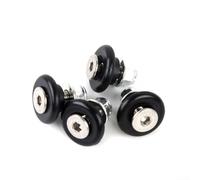 Set di 4 supporti per boccole per bauletto posteriore moto, piastra di base, set di 4 pezzi per una soluzione di montaggio stabile (tipo T)