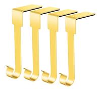 Set di 4 supporti per stivali di Babbo Natale per camino