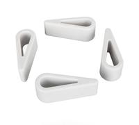 Set di 4 supporti regolabili portatili per laptop, dissipatori di calore, rialzi | Plastica silicone 8x2,7 cm