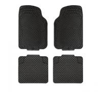 Set di 4 tappeti per auto in pvc inodore di alta qualita. Universali, sagomabili