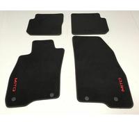 Set di 4 tappetini Alfa Romeo Mito con lettere rosse originali nuova moda