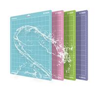 Set di 4 tappetini da taglio autoadesivi per Cricut Explore One/Air/Air 2/Maker Cutting Mat, adesivi e antiscivolo, 35,5 x 33 cm