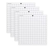 Set di 4 tappetini da taglio autoadesivi trasparenti per Silhouette Cameo 4/3/2/1 da 12 pollici
