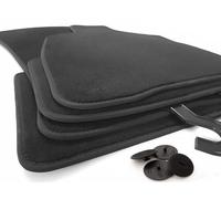Set di 4 tappetini per BMW X3 (G01) e X4 (G02) in velluto, qualità originale, colore nero