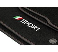 Set di 4 tappetini sportivi in velluto per Alfa Romeo Giulietta (2010-2014) - su misura