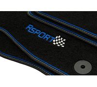 Set di 4 tappetini sportivi in velluto per Ford Ranger IV (dal 2012) - su misura