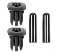 Set di 4 tappi per serratura della porta posteriore, adatti per modelli BMW Serie 5, tra cui F10, F18, E39, parti di ricambio per serrature delle portiere (4 set)