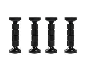 Set di 4 tappi regolabili per testiera per parete, di supporto fissa, forte al comodino, strumento anti-shake, ammortizzatore