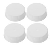 Set di 4 tappi riutilizzabili per biberon: tappi di plastica di ricambio per biberon a bocca larga - Coperchio di ricambio per sigillare e conservare
