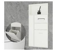 Set di 4 tavoli da Pranzo Rotondi con poltrone, sedie in Tessuto, braccioli e Schienale per Il Tempo Libero in Soggiorno, Sala conferenze, Beige, 90 cm (4 Bianchi*Beige+Tavolo da 9