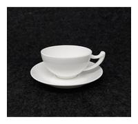 Set Di 4 Tazze Con Saucer Epsilon 180ml Bianco Porcellana TeaLogic