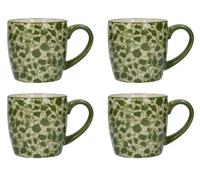 Set Di 4 Tazze London Pottery Splash Globe Verde Per 300Ml Creative Tops
