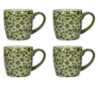 Set Di 4 Tazze London Pottery Splash Globe Verde Per 300Ml Creative Tops