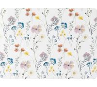 Set di 4 tovagliette all'americana con motivo floreale in sughero, protezione per la cucina, rivestimento resistente al calore