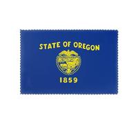 Set di 4 tovagliette da 12x18 pollici con bandiera dello stato dell'Oregon - spesse, robuste, per decorazioni da pranzo, cucina, hotel, casa e banchetti