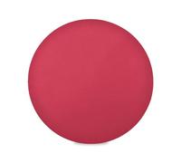 Set di 4 tovagliette rotonde resistenti al calore, resistenti al calore, colore rosso cardinale, decorazione rotonda per tavolo da pranzo, 39,1 cm