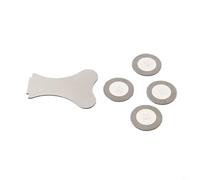 Set di 4 trasduttori a disco in vetro per caminetti elettrici Opti-Myst e umidificatori con requisito di 20 mm