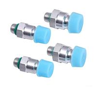 Set di 4 ugelli di gonfiaggio a sgancio rapido per applicazioni automobilistiche con aria condizionata R134a