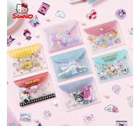 Set di 40 adesivi carini della serie Sanrio Black Beauty - Hello Kitty, adesivi per custodie per telefono, adesivi fai-da-te, adesivi decorativi, adesivi a fumetti Kuromi, accessori per anime per tele