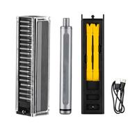Set di 40 cacciaviti elettrici compatti, con custodia magnetica, barre di sollevamento, cavo di ricarica e manico elettrico, adatto per riparazioni elettroniche, telefoni, fotocamere e computer