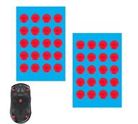 Set di 40 tappetini per mouse Logitech G Pro Wireless, Superglide Performance su vetro, piedini ultra veloci per mouse Logitech G Pro Wireless, Mouse Dot Skate, piedini del mouse per gaming e ufficio