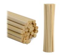 Set di 400 bastoncini di bambù per bricolage 30 cm