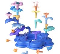 Set di 41 mattoncini da costruzione per bambini della struttura Garden World, giocattolo creativo fai da te, combinazioni di costruzione flessibili e diverse, pratica abilità