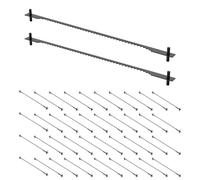 Set di 42 lame per sega a traforo da 76,2 mm, 18 denti, lame per sega, utensili elettrici, accessori per legno, plastica